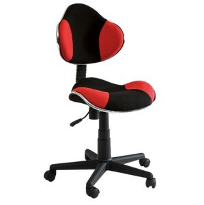 SIGNAL detska stolička Q-G2 čierno-červená