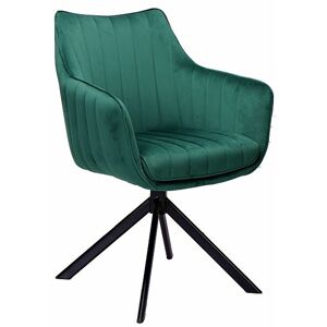 SIGNAL Jedálenská stolička AZALIA VELVET zelená