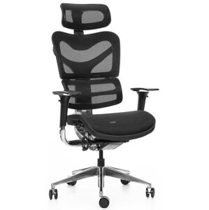 MERCURY kancelárská stolička ARIES JNS-701, čierna W-11
