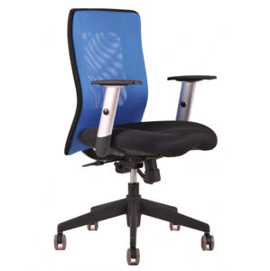OFFICE PRO kancelárska stolička CALYPSO modro-čierna
