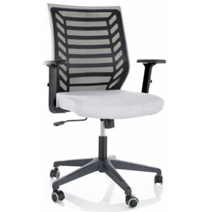 SIGNAL Kancelárska stolička Q-320R šedá