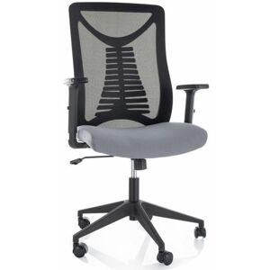 SIGNAL Kancelárska stolička Q-330R čierna/šedá