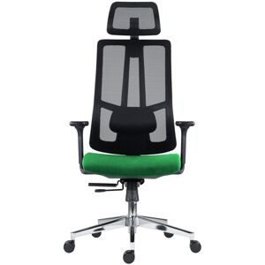 SEGO kancelárska stolička STRETCH - sedák zelený