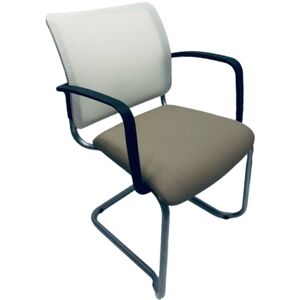 RIM konferenčná stolička NET NT 685 biela/ béžová, vzorkový kus